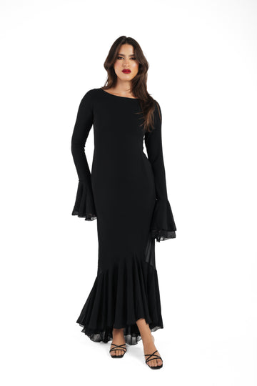 Black Whisper Dress