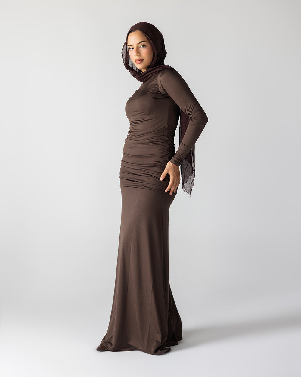 Brown | Contour Dress