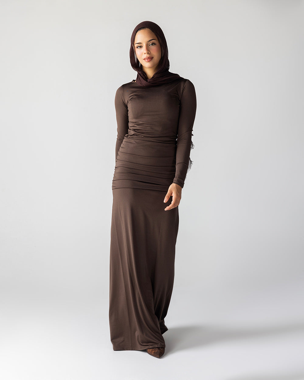 Brown | Contour Dress