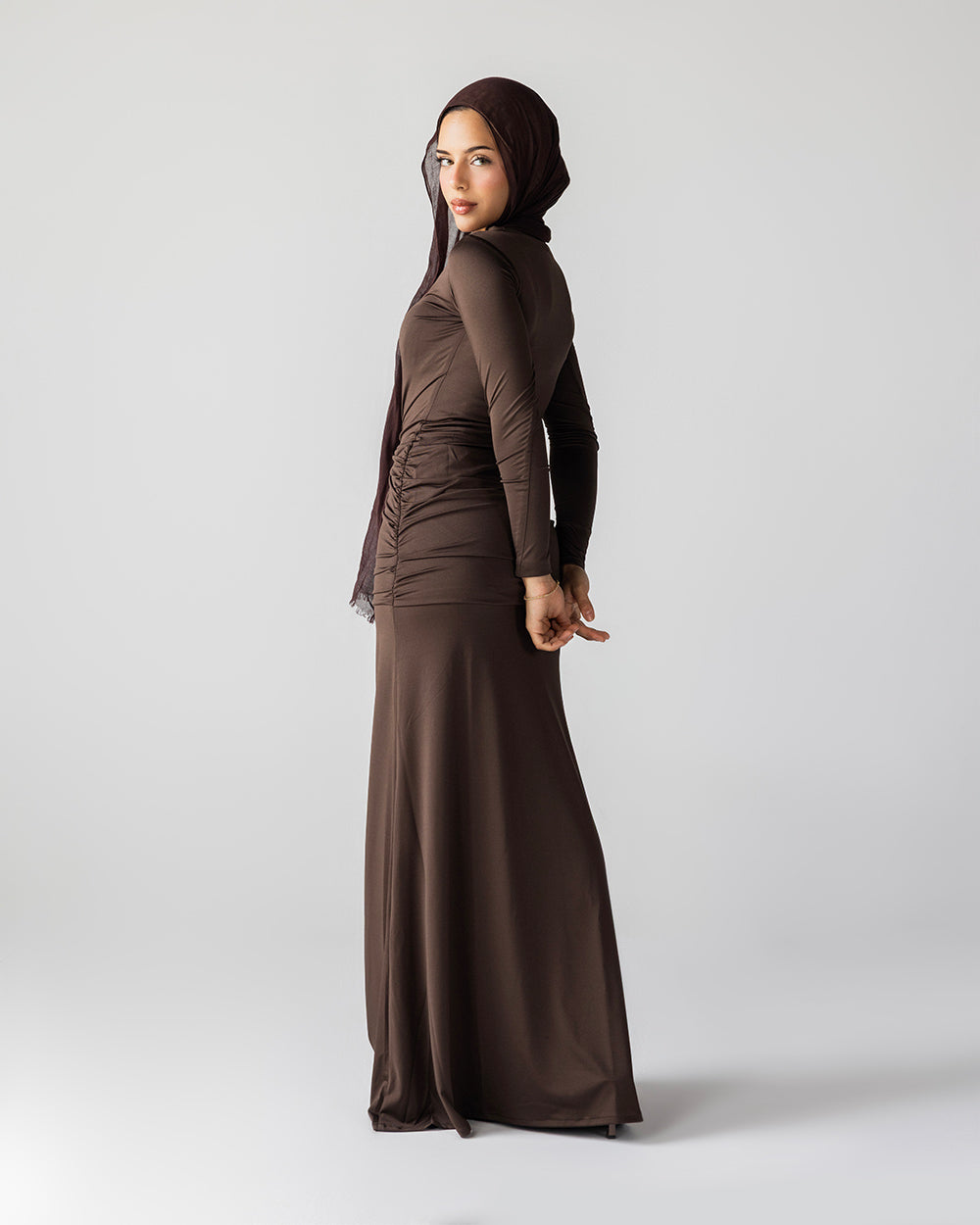 Brown | Contour Dress