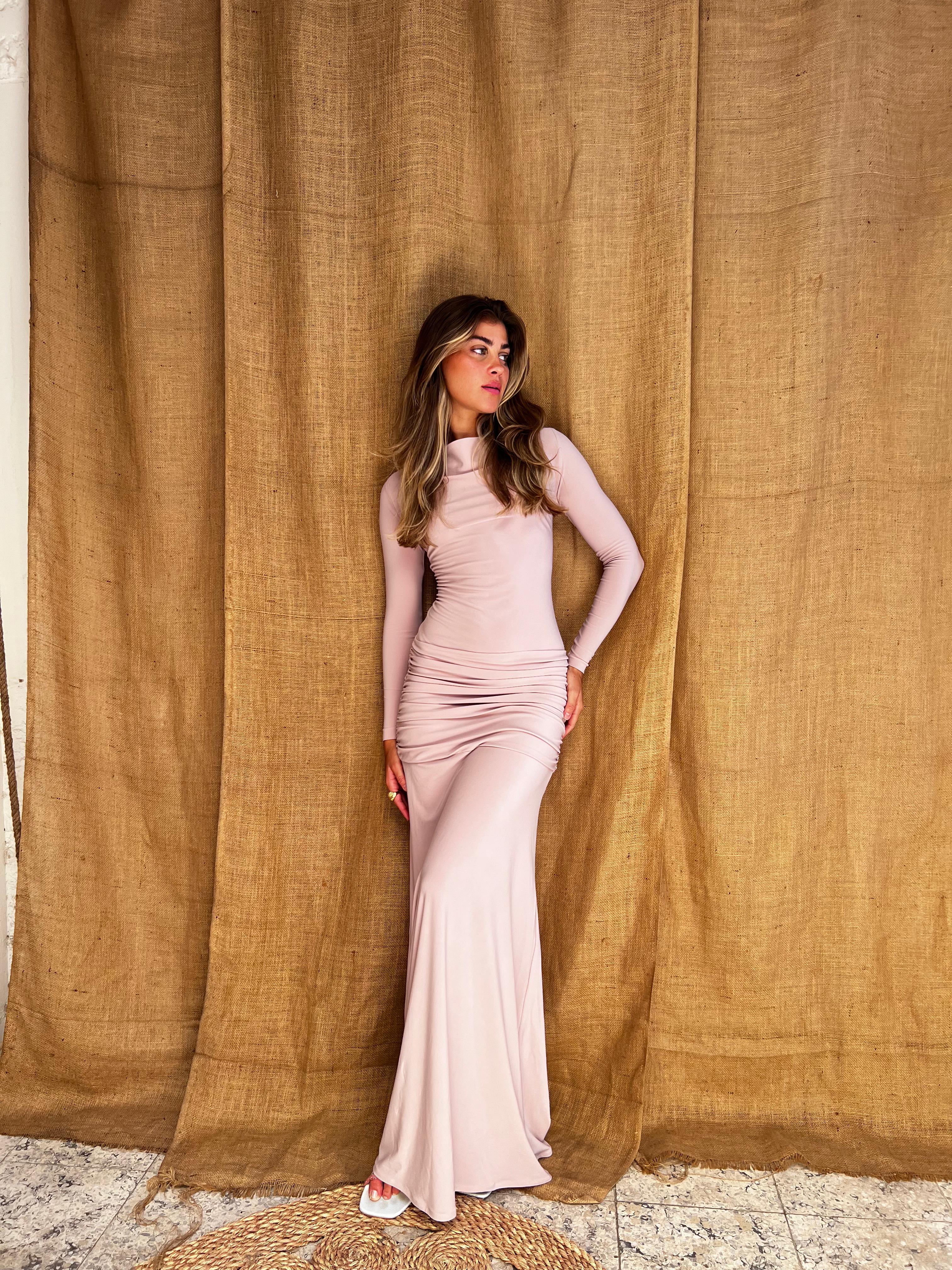 Drapelle Beige Dress