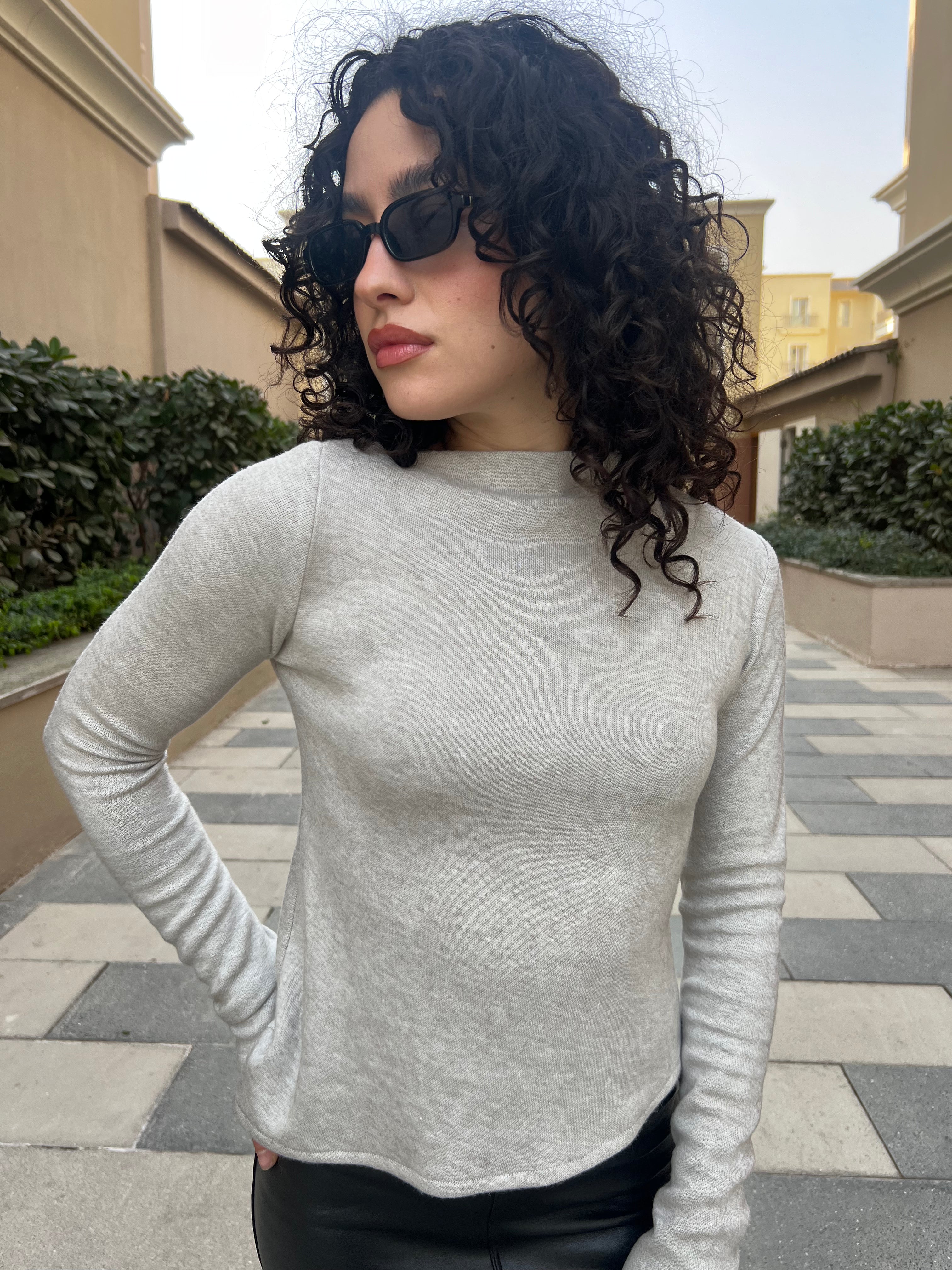 Butter Top In Cream Beige