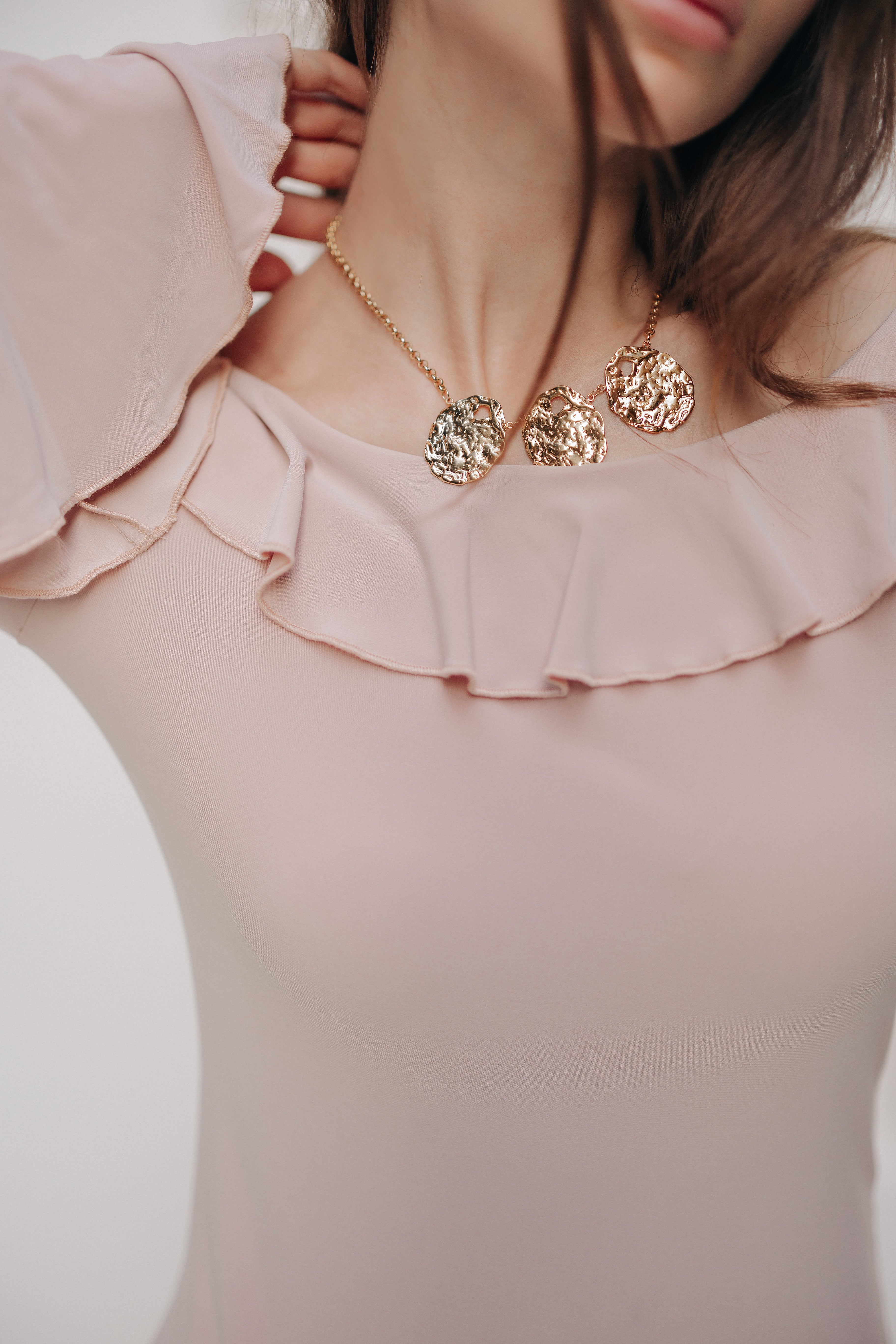 Dazzle B Dress In Beige