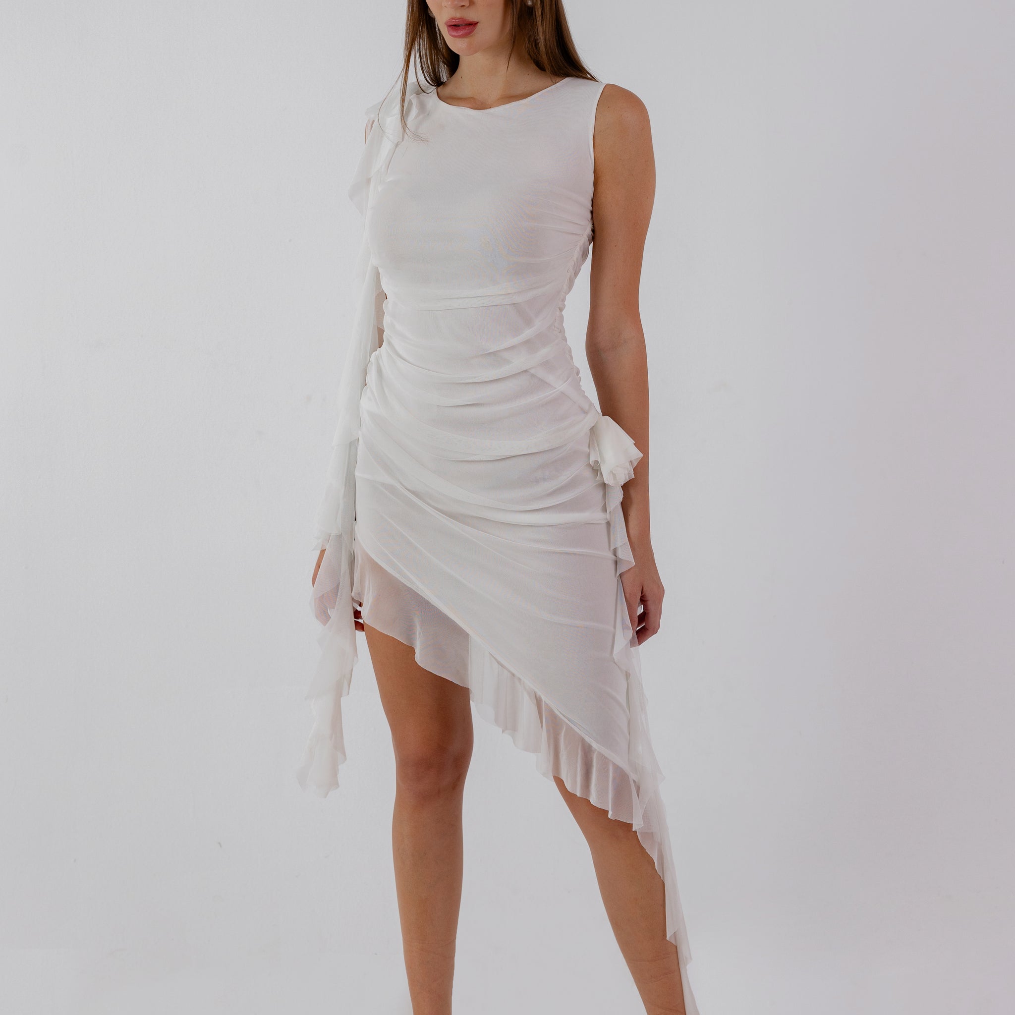 MELO Sway Dress In White