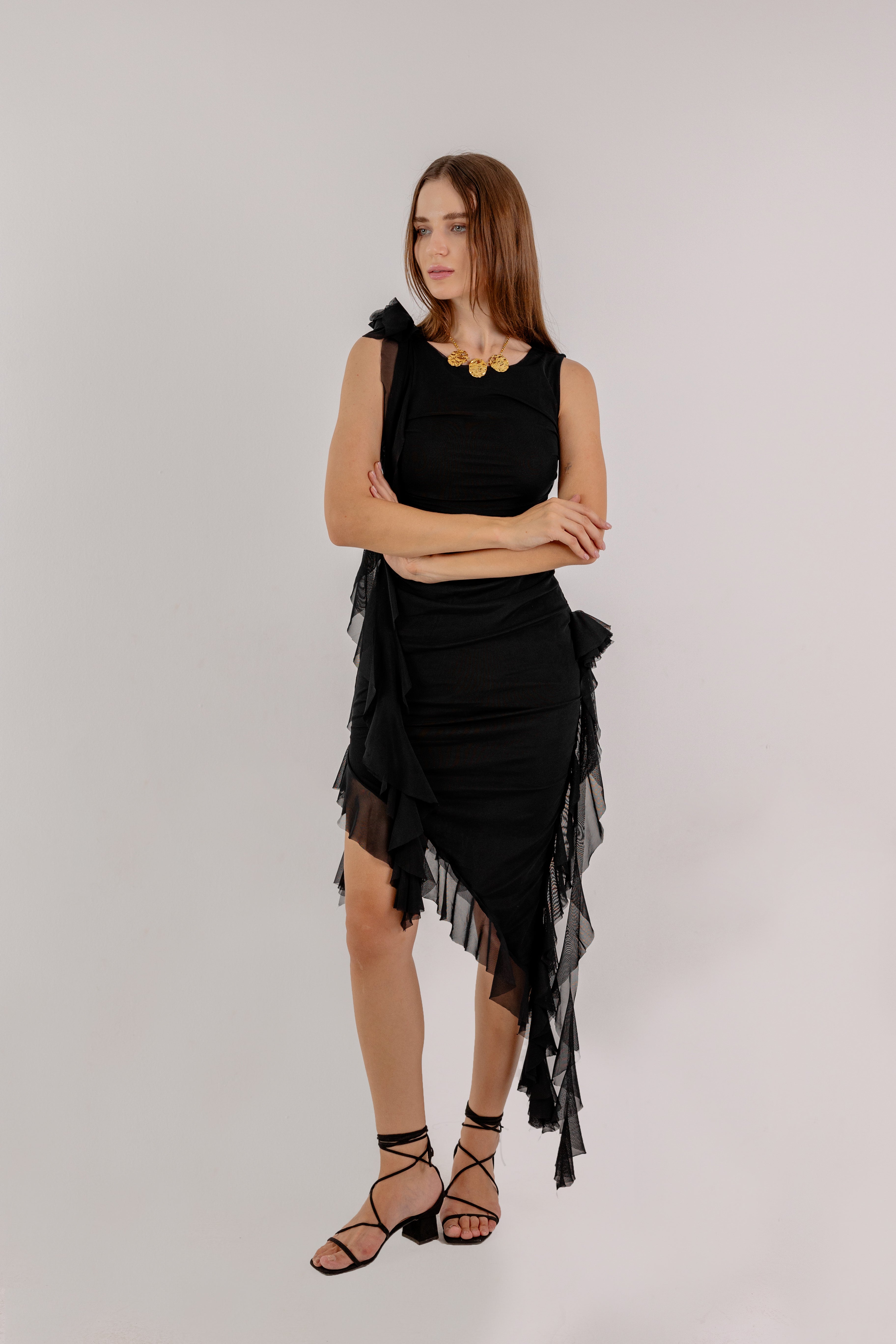 MELO Sway Dress In Black