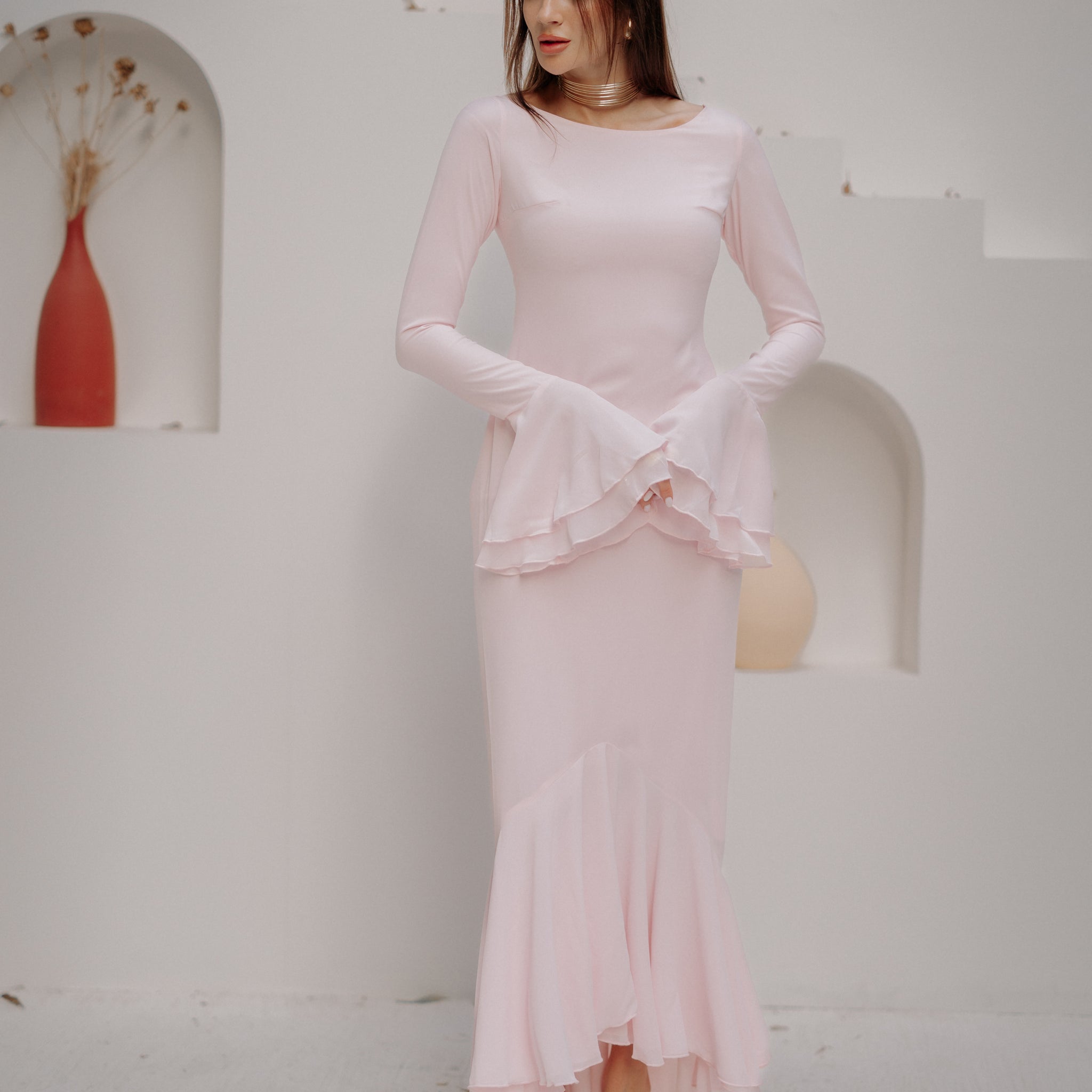 Blushed Pink Dress