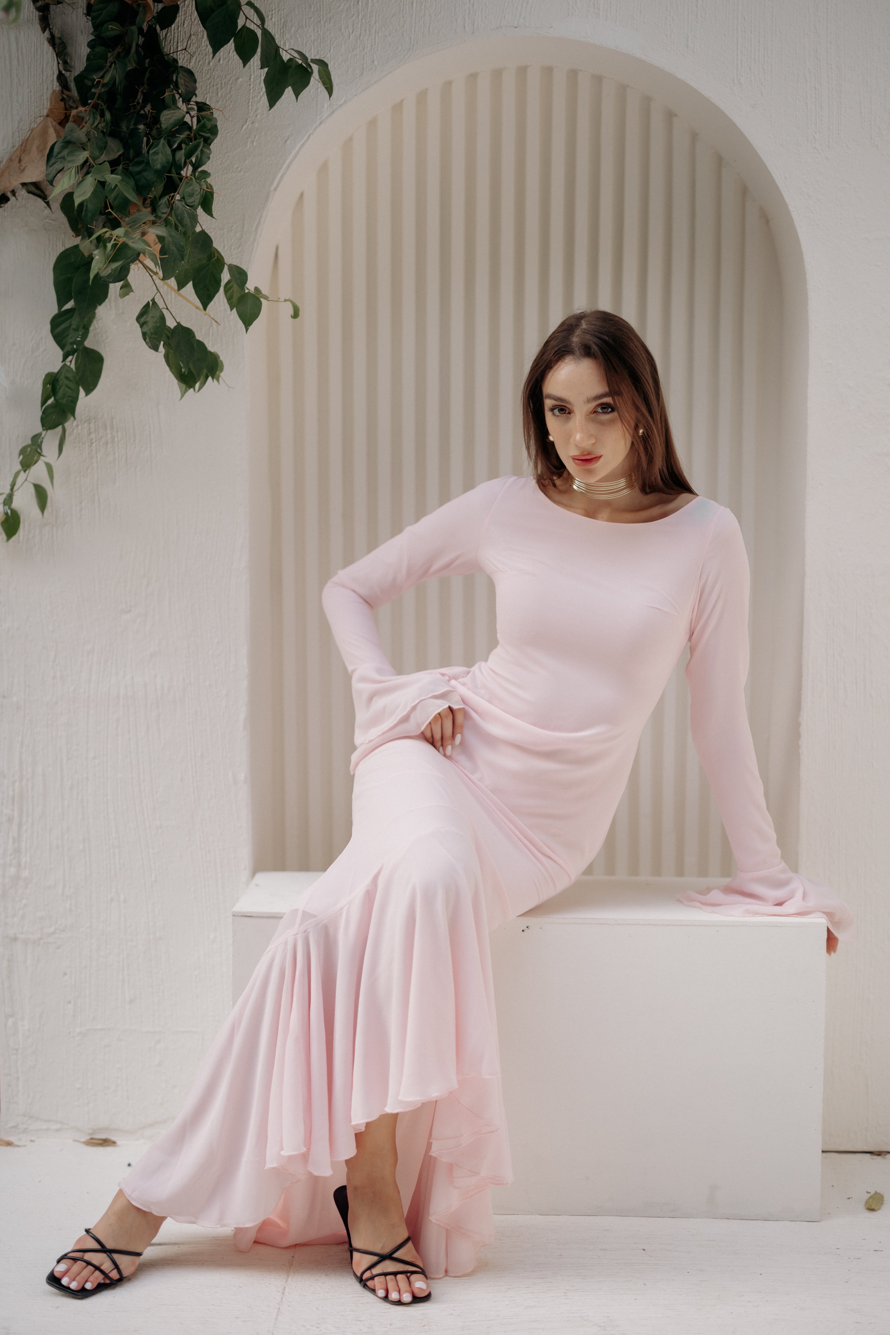 Blushed Pink Dress