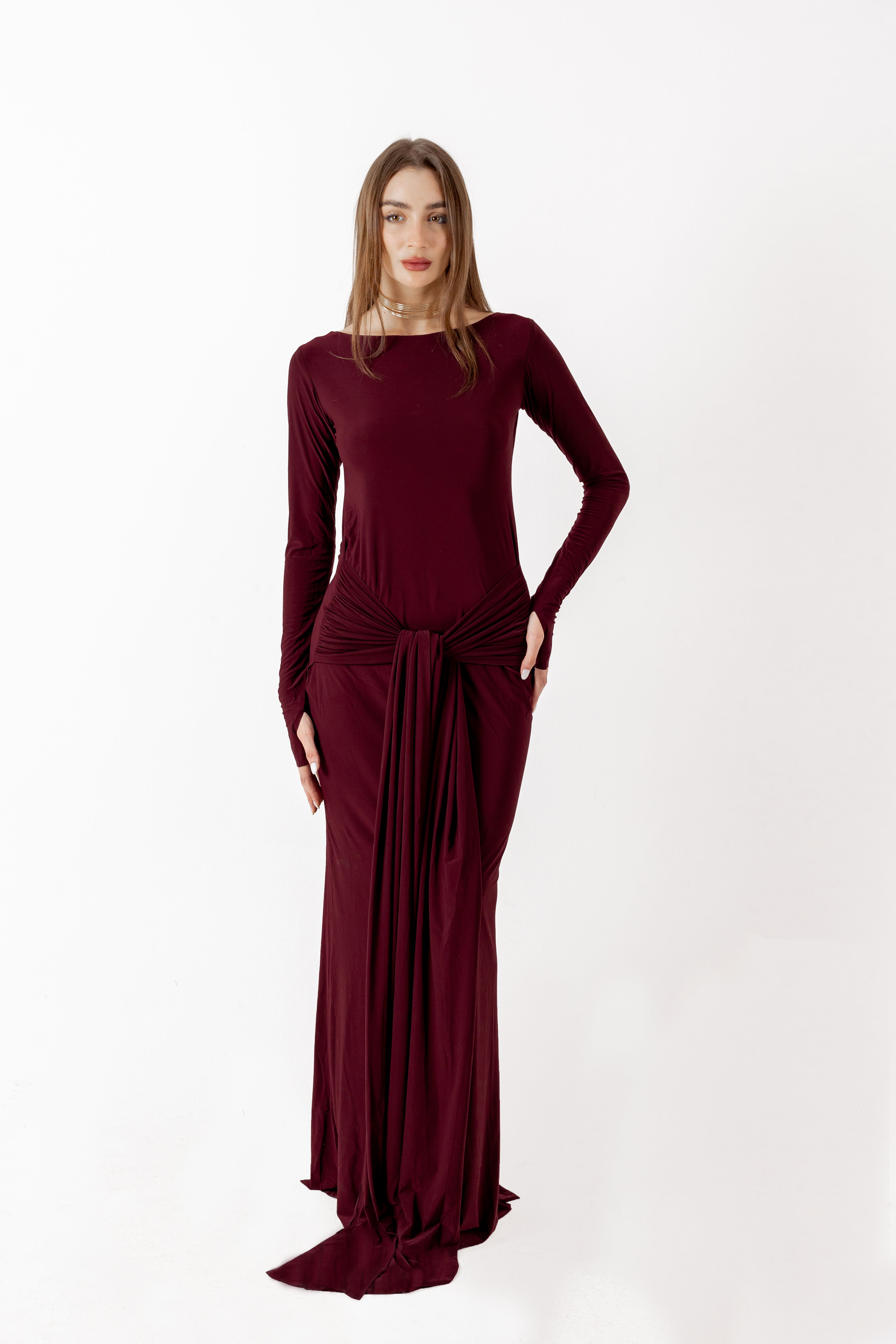 Burgundy Wrapped