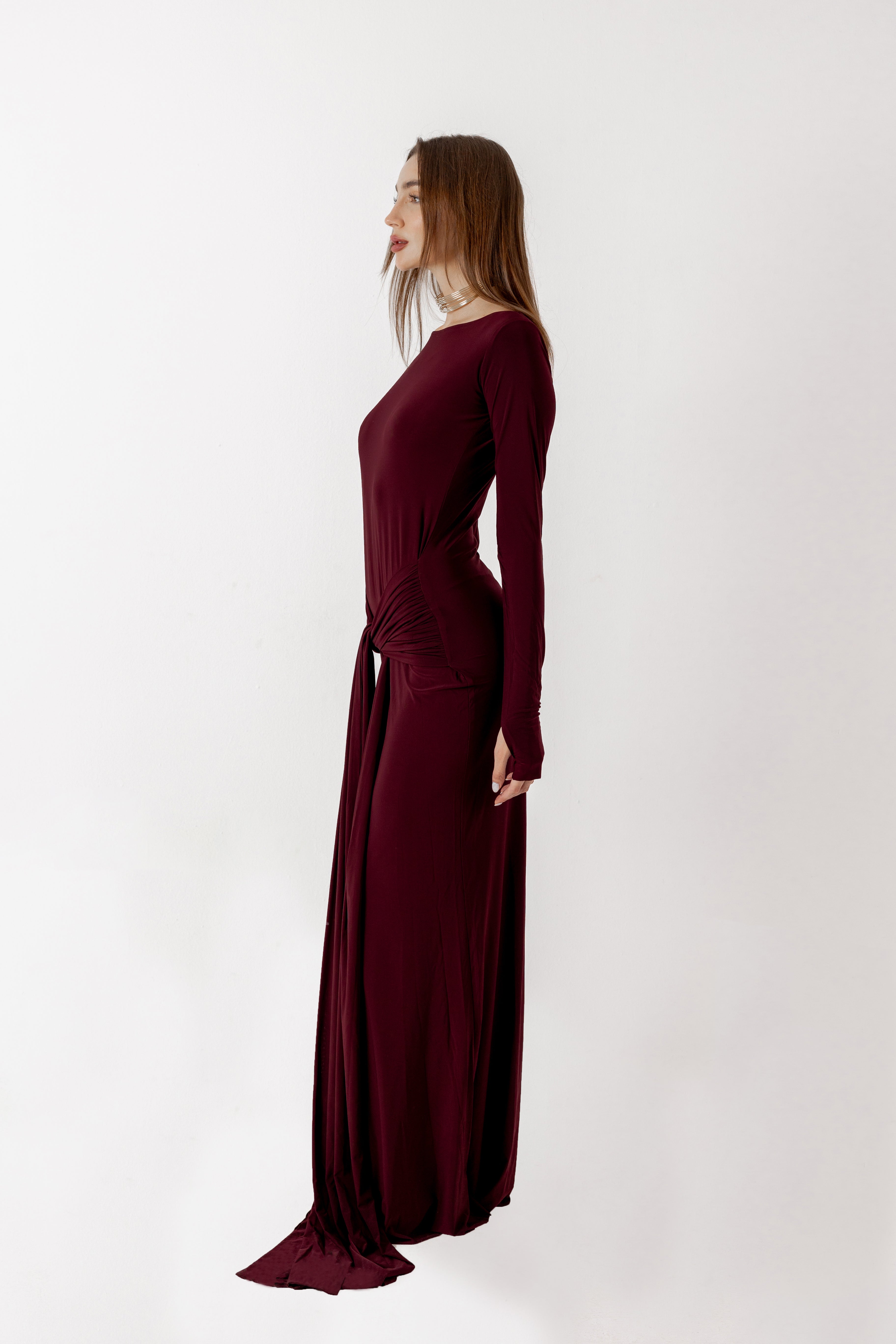 Burgundy Wrapped