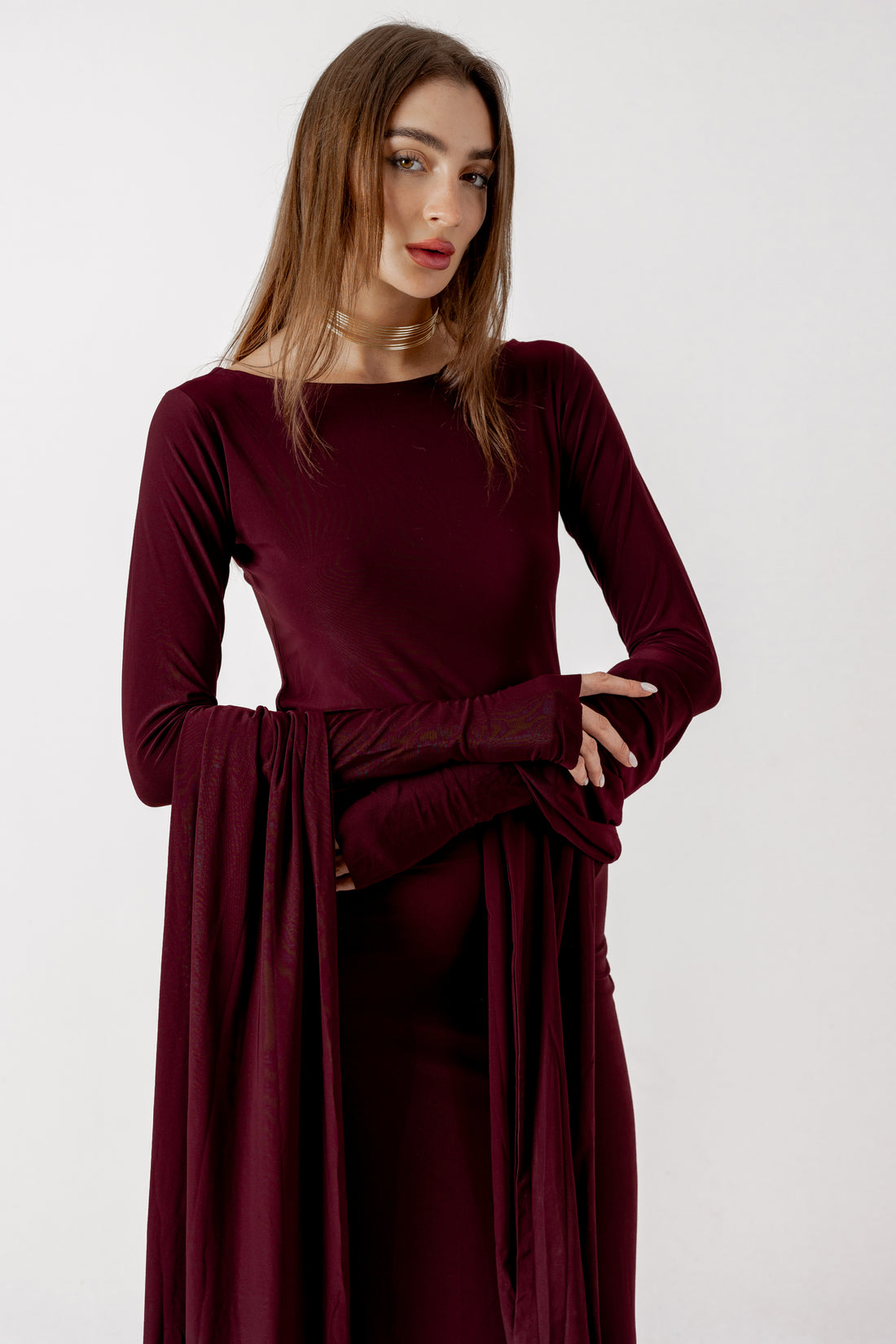 Burgundy Wrapped