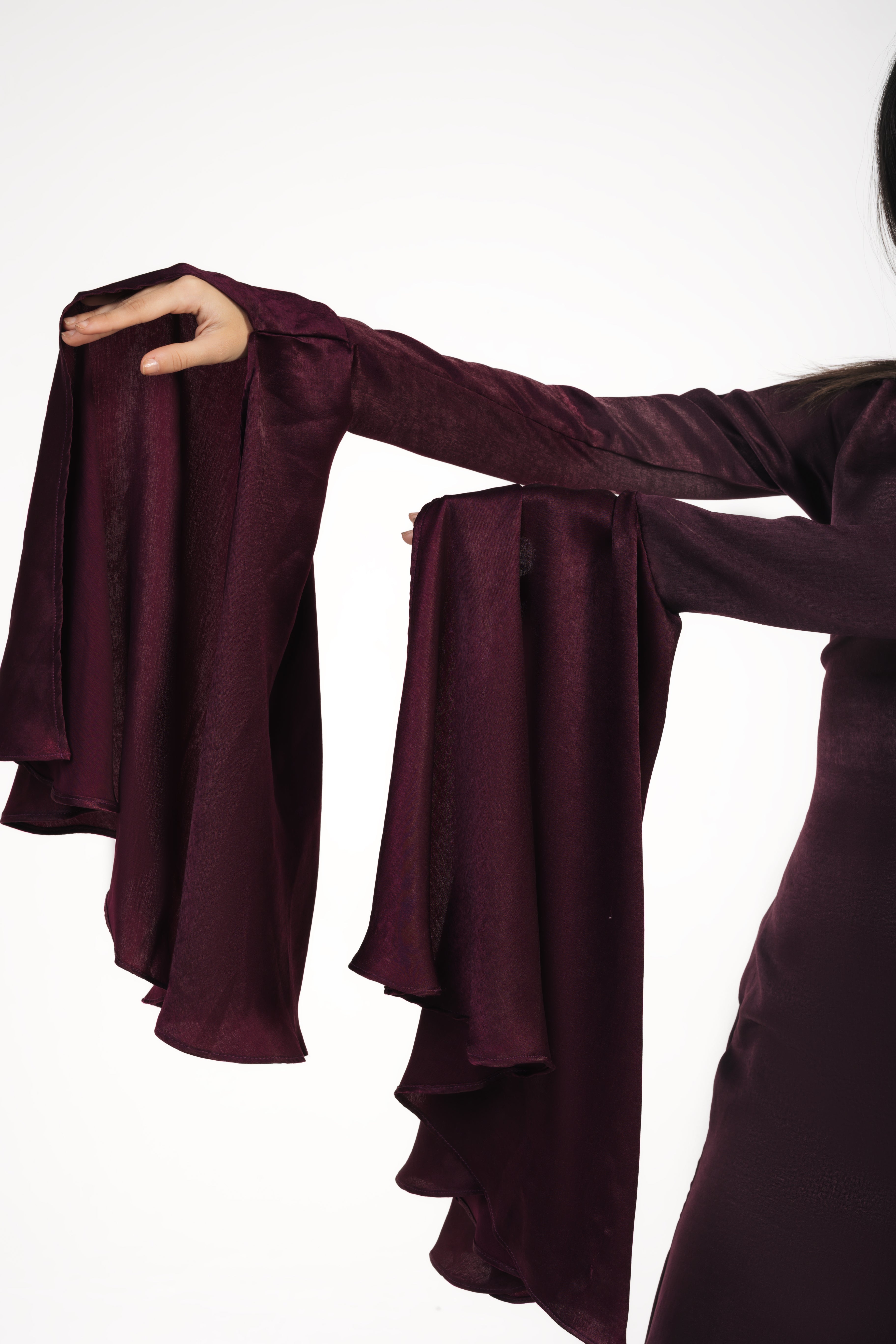 Layaly dress in violet mist