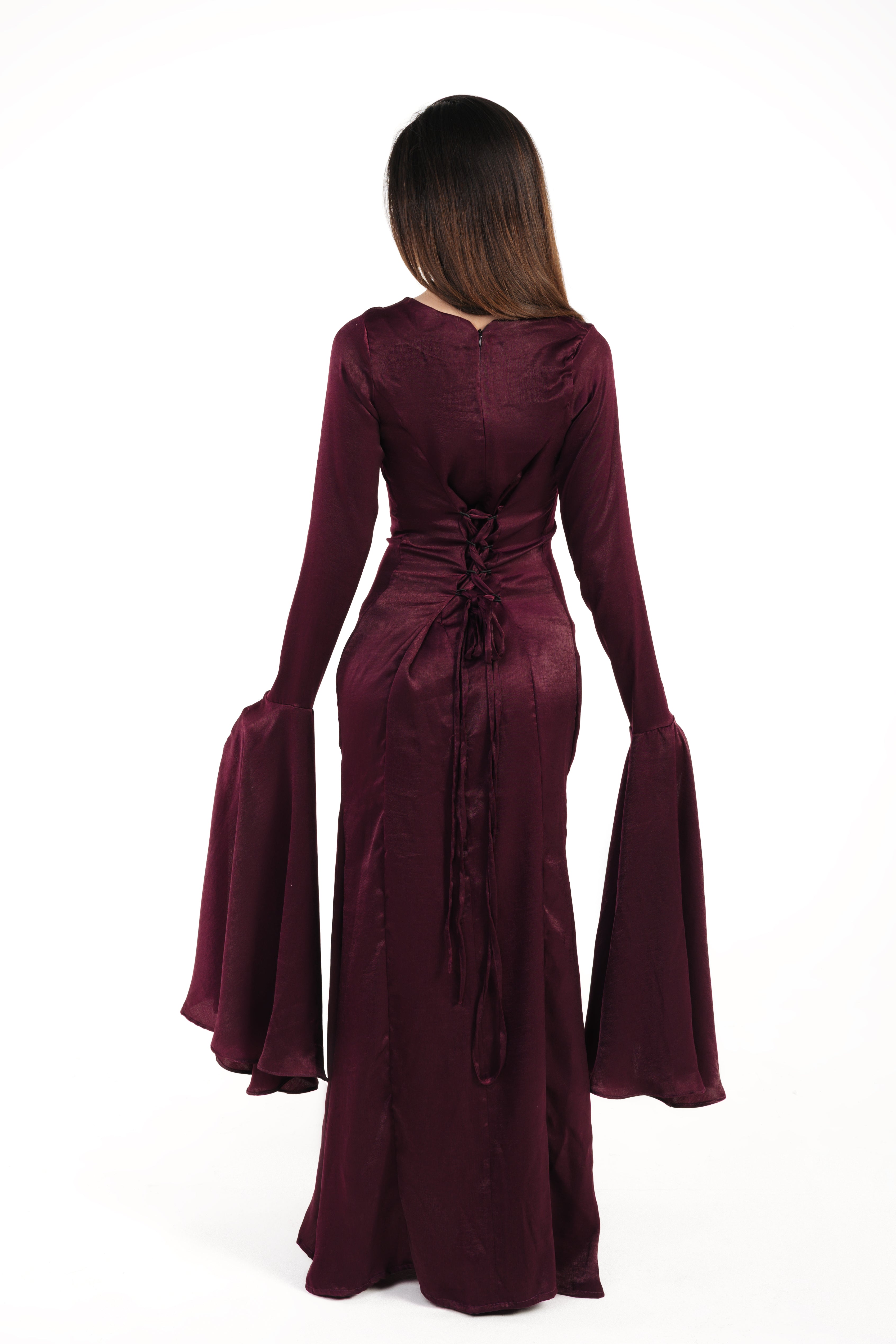 Layaly dress in violet mist