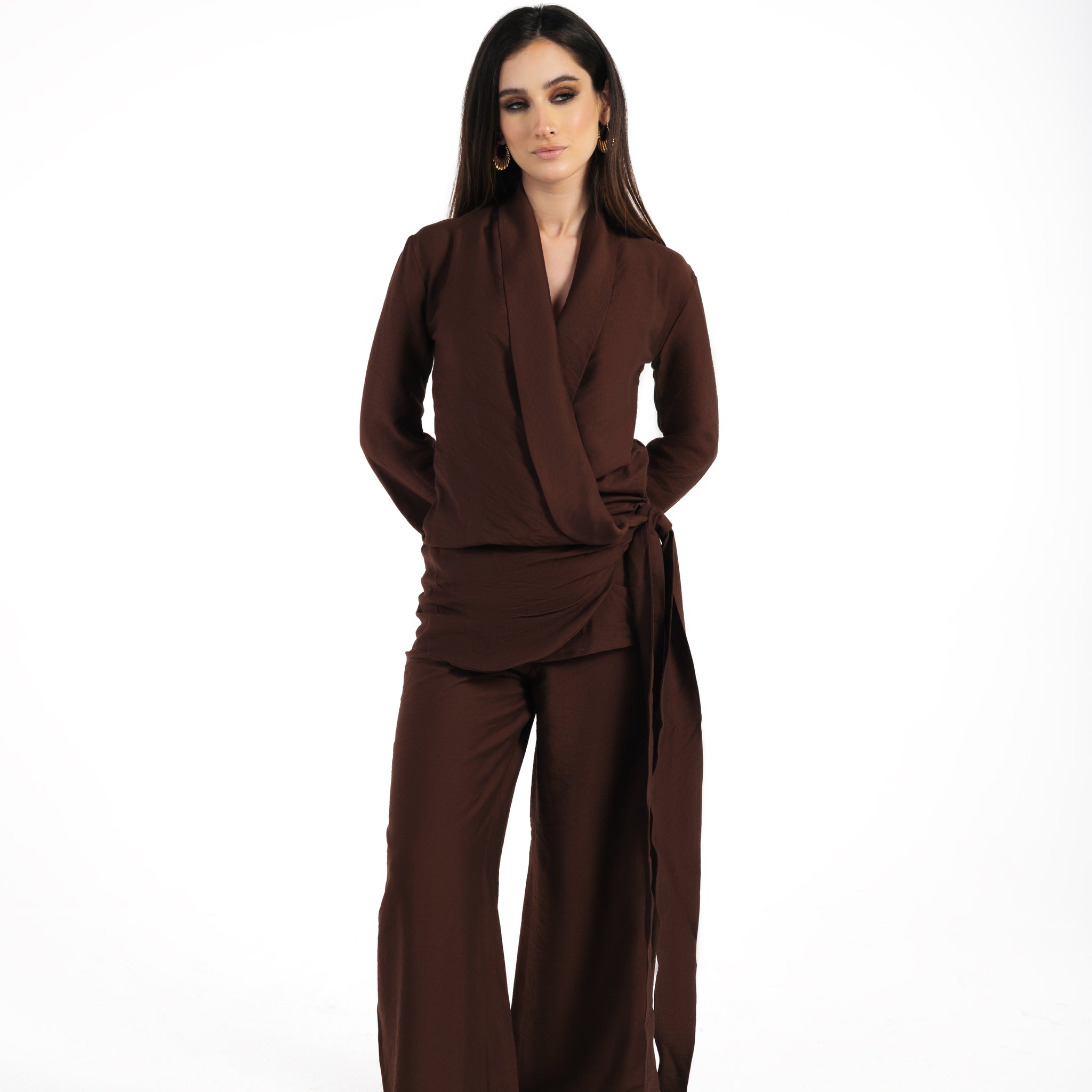 Soflyn Set In Brown