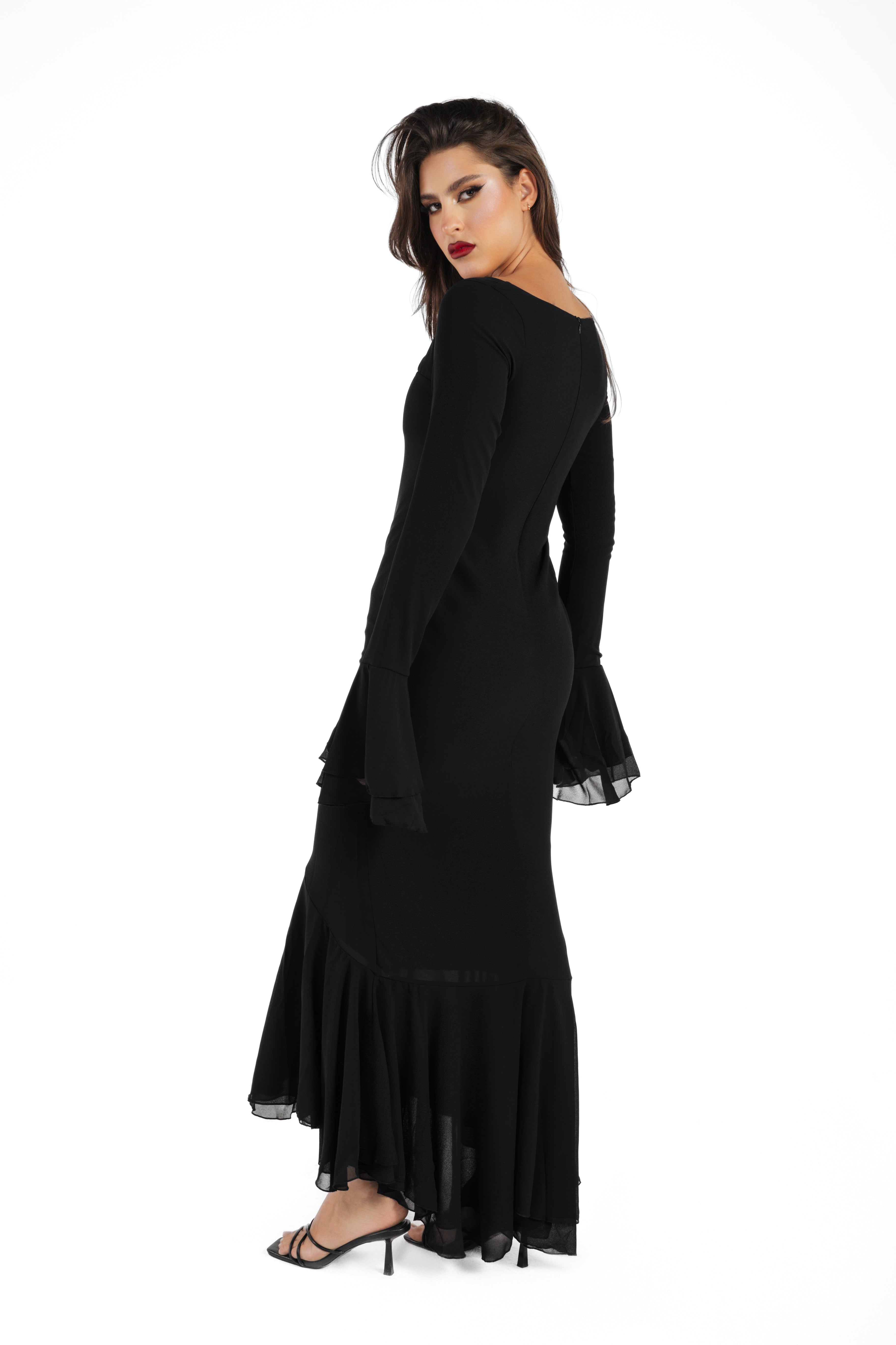 Black Whisper Dress