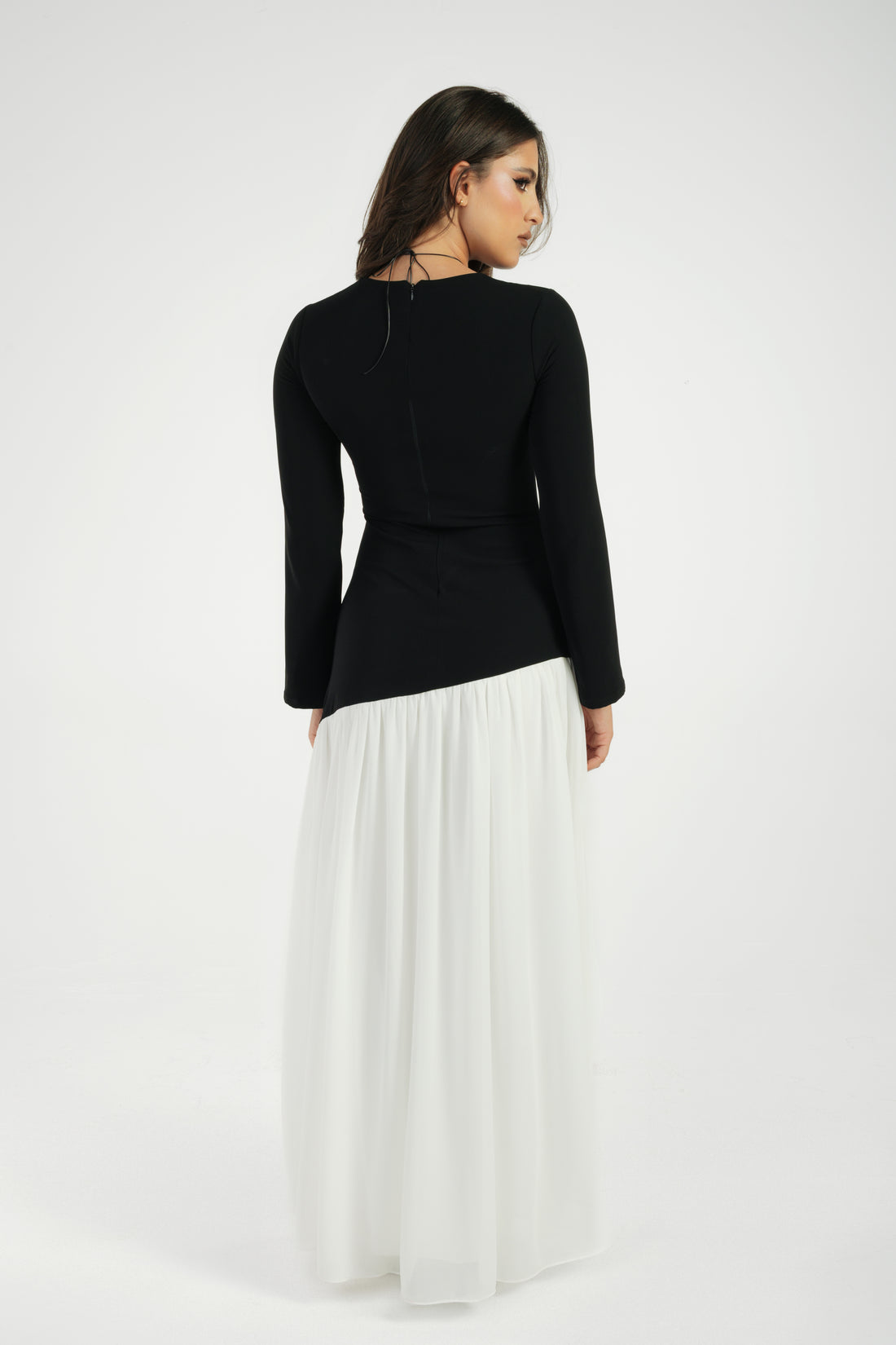 Minuit Blanc Dress