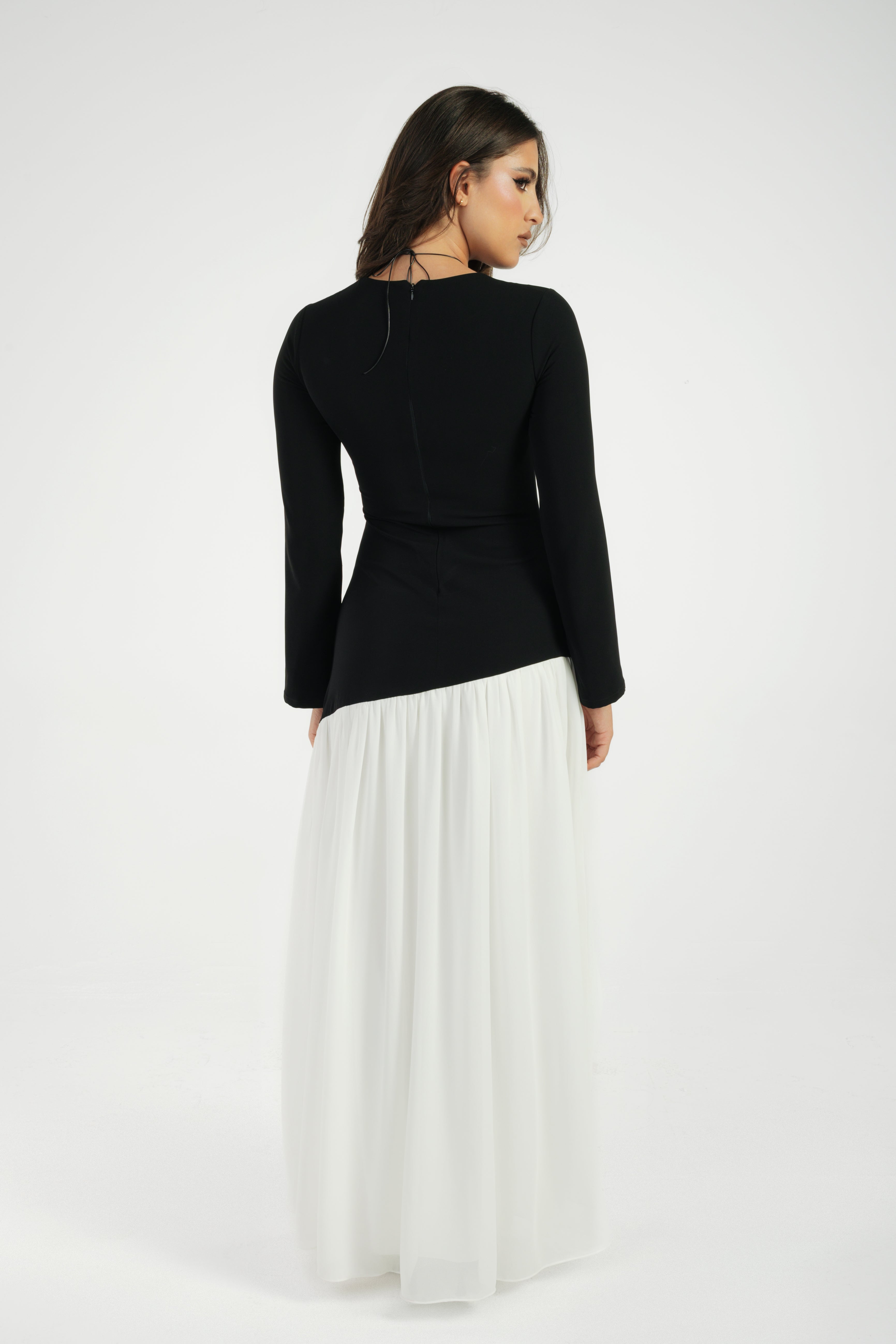 Minuit Blanc Dress